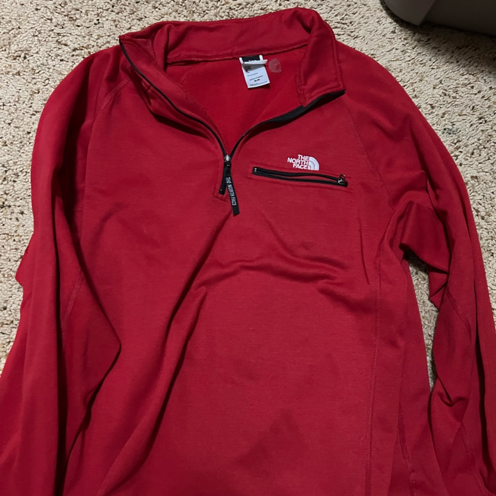 The North face 3/4 zip up pull over - Picture 1 of 5